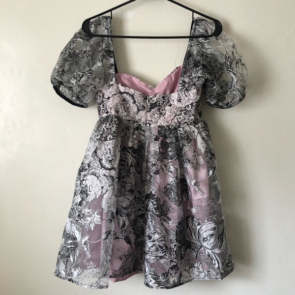 NWT Sugar Thrillz Floral Babydoll Dress - Picture 5 of 7